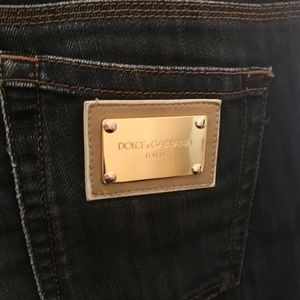 Dolce & Gabbana Jeans with gold label